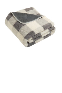 [NEW] Port Authority® Double-Sided Sherpa/Plush Blanket