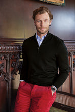 [NEW] Brooks Brothers® Washable Merino Birdseye 1/4-Zip Sweater