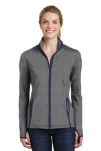 Sport-Tek® Ladies Stretch Contrast Full-Zip Jacket
