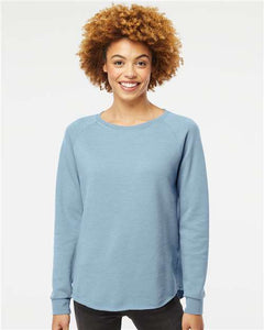 Independent Trading Co. Women's California Wave Wash Crewneck Sweatshirt