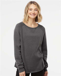 Independent Trading Co. Women's California Wave Wash Crewneck Sweatshirt