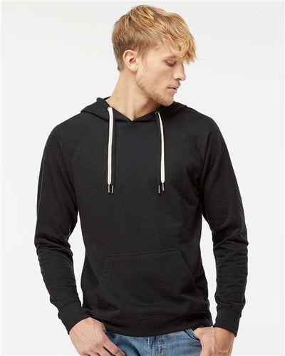 Independent Trading Co. Icon Unisex Lightweight Loopback Terry Hooded Sweatshirt